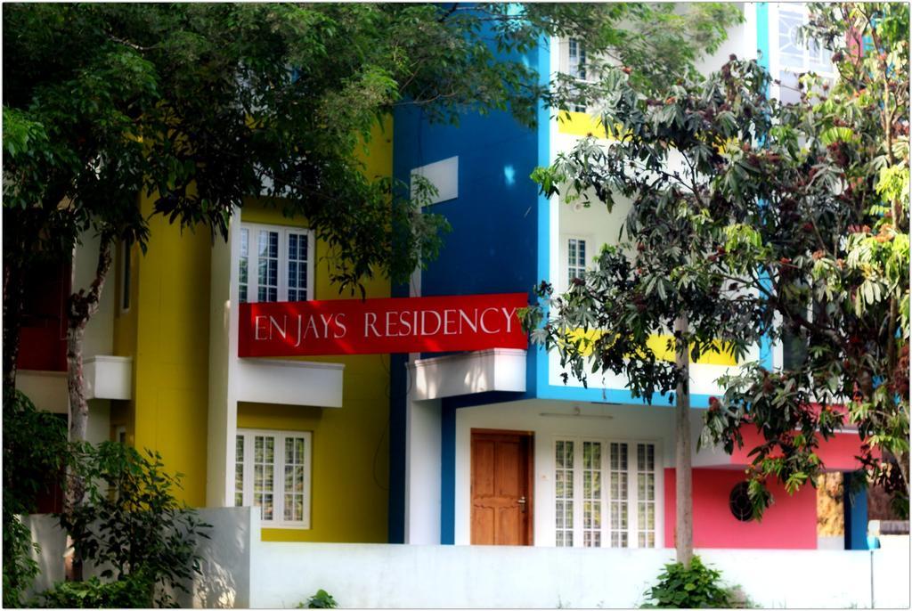 Ferienwohnung En Jays Residency Kottayam Exterior foto